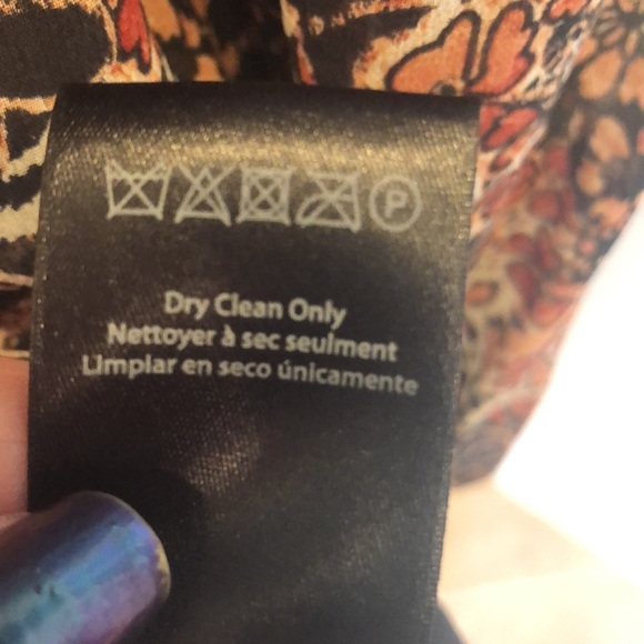 NWOT Rachel Zoe fall floral dress - Picture 14 of 14